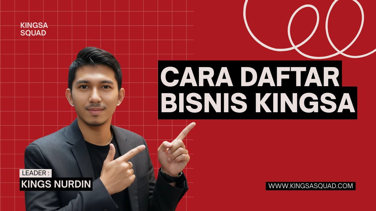 cara daftar kingsa